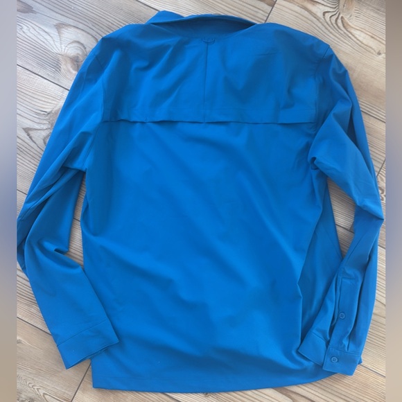 The North Face Men's Teal Shirt Jacket - Picture 2 of 3